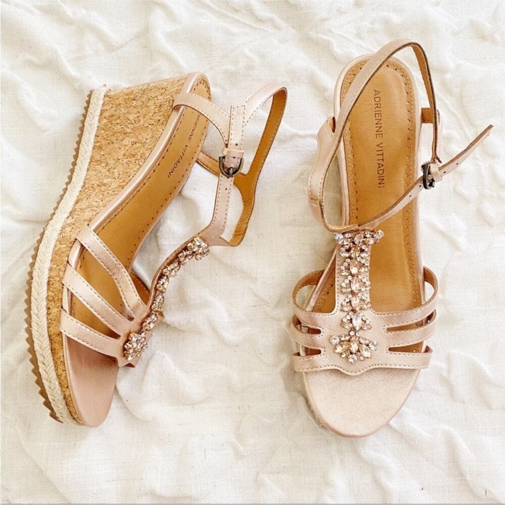 BOGO Adrienne Vittadini Canise Wedge
Sandal Size 10 New